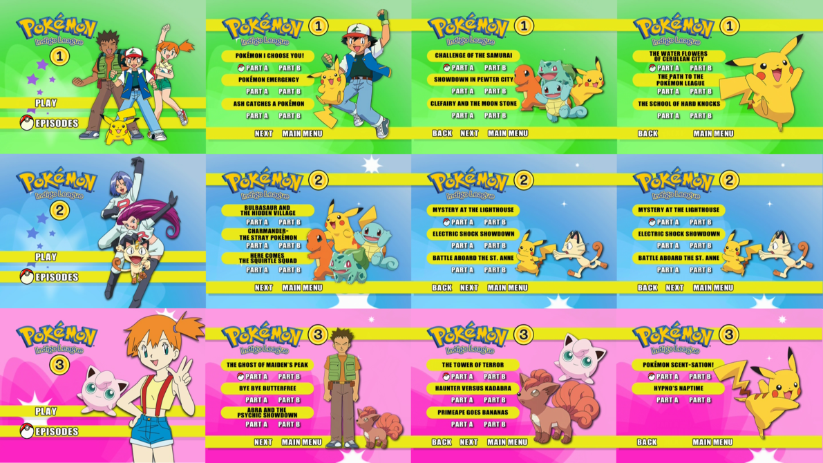 Free download Pokemon Indigo League DVD Box Set Menus 1 by dakotaatokad on [1191x670] for your Desktop, Mobile & Tablet. Explore Pokemon Indigo League Wallpaper. All Pokemon Games Wallpaper