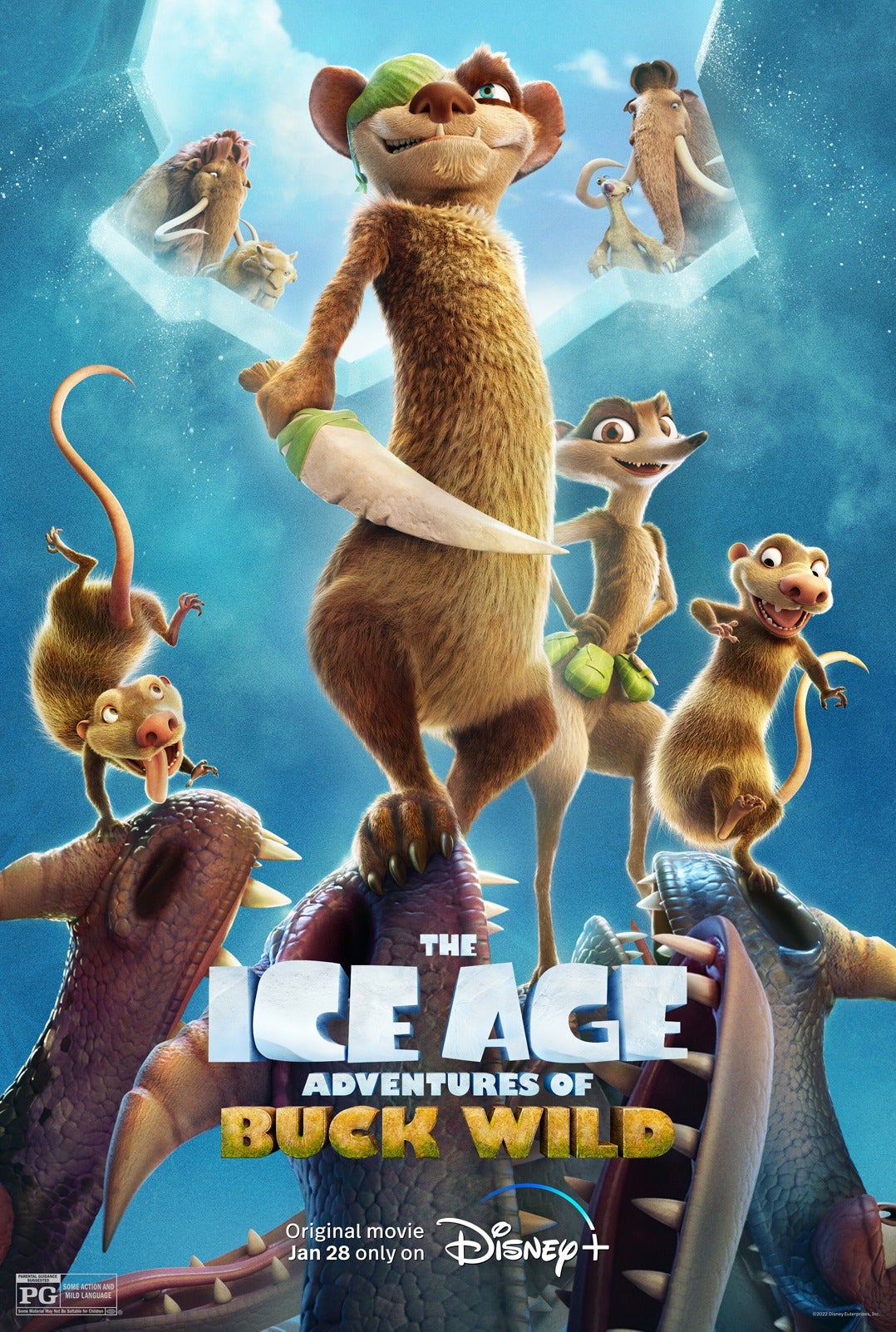 Official Poster for 'The Ice Age Adventures of Buck Wild'