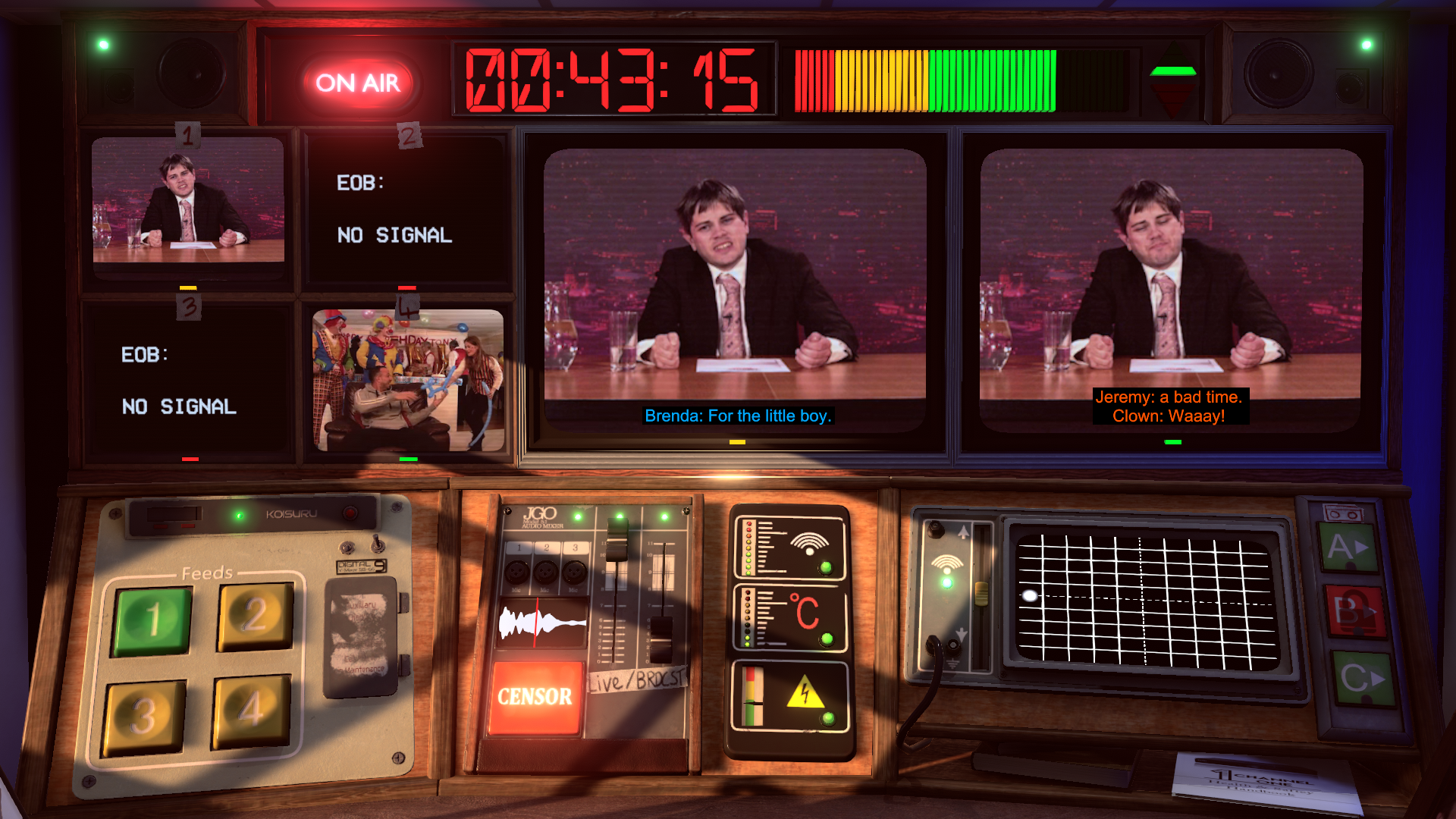 How Realistic Is Not For Broadcast? Indie Game Website