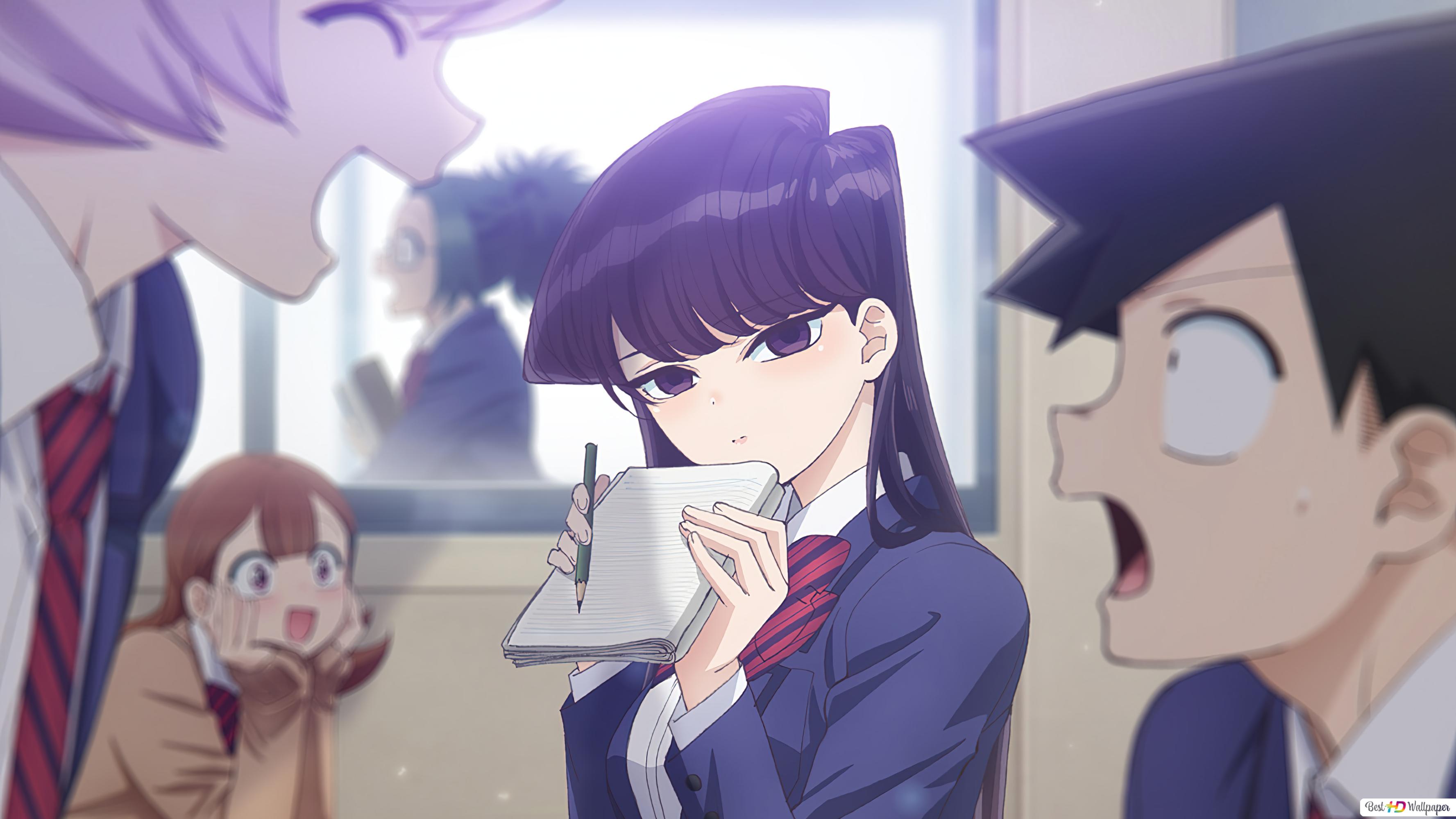 Komi Can't Communicate Komi, Hitohito Tadano & Najimi Osana HD wallpaper download