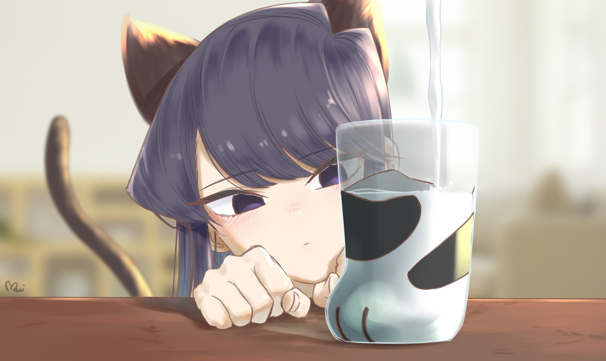 Komi Shouko HD Wallpaper