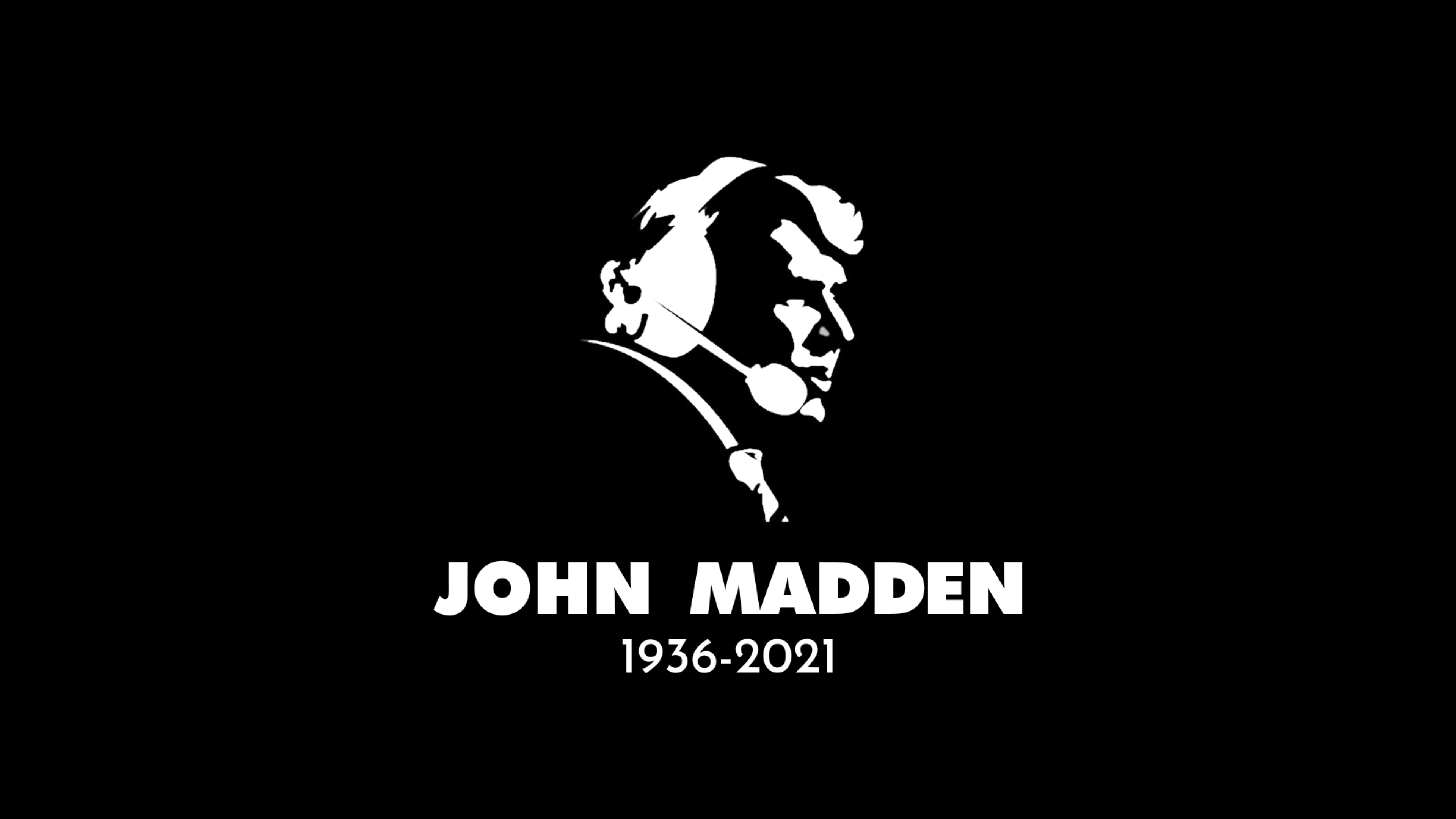 RIP Coach Madden 4K Wallpaper