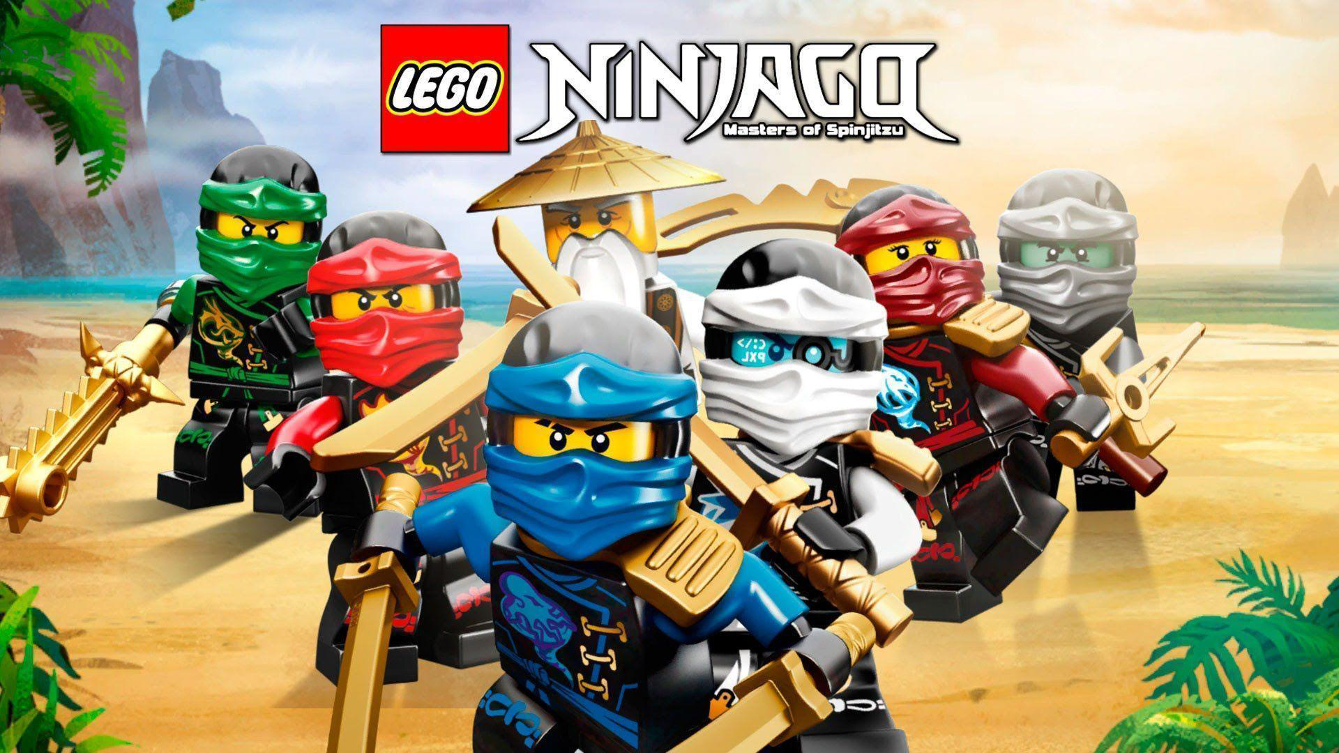 Gold Pyro Snake Jay Lloyd Cole Kai HD Ninjago Wallpaper