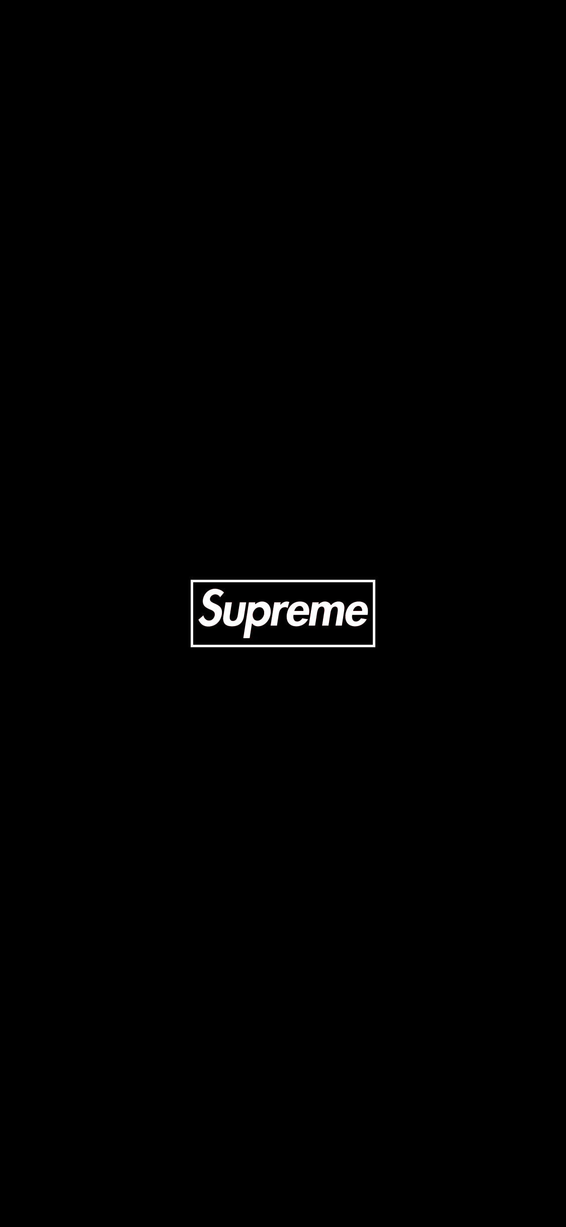 Black box logo. Supreme iphone wallpaper, Aesthetic iphone wallpaper, Supreme wallpaper