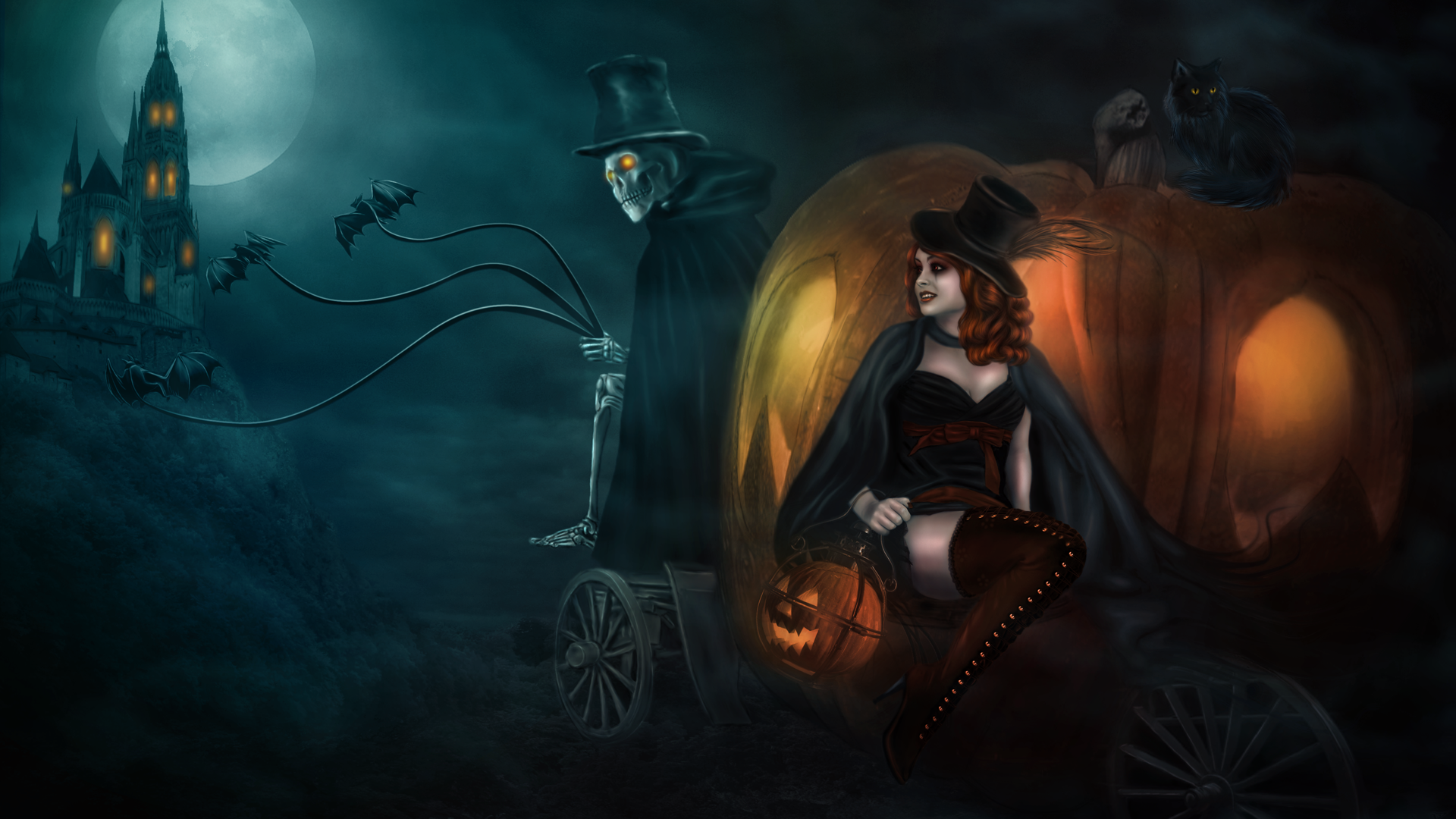 Free download Witch on a pumpkin cat wallpaper 14931 [1920x1200] for your Desktop, Mobile & Tablet. Explore Witch Wallpaper. Witchcraft Wallpaper, Witchcraft Wallpaper for Desktop, HD Widescreen Wallpaper Halloween Cats