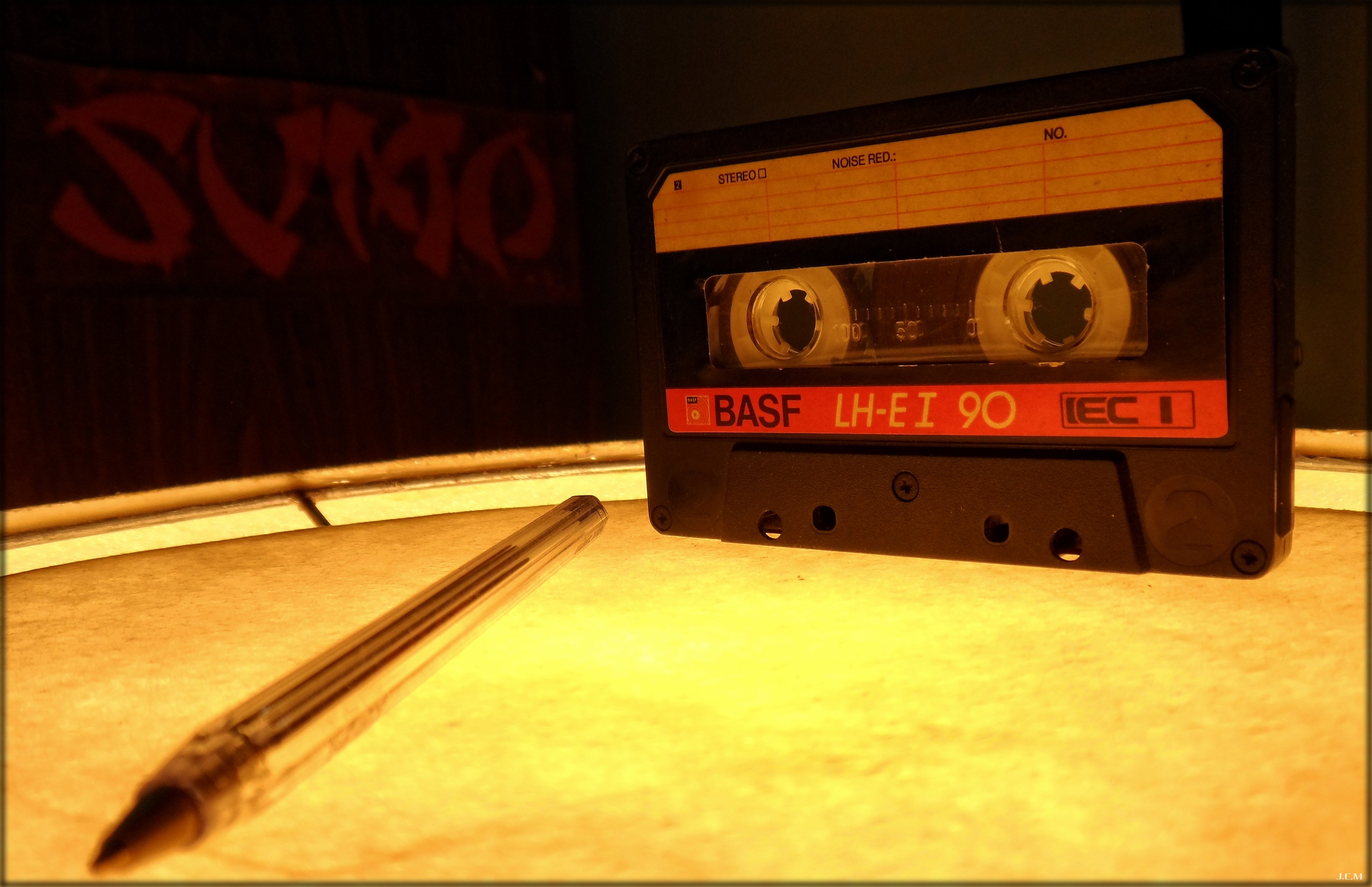 Wallpaper, wood, music, photographer, audio cassete, cassette 4608x2979