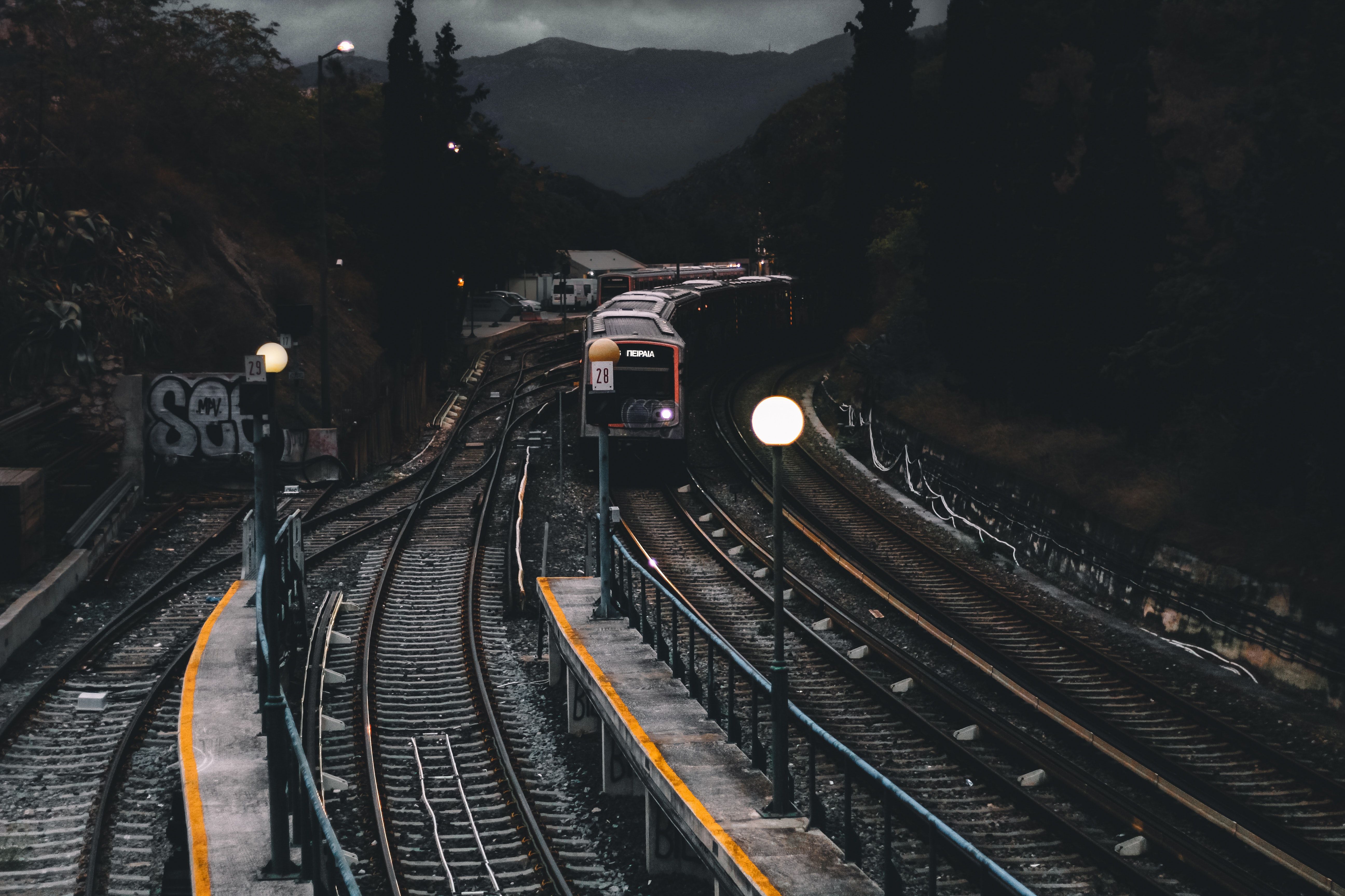 Dark Train Wallpaper