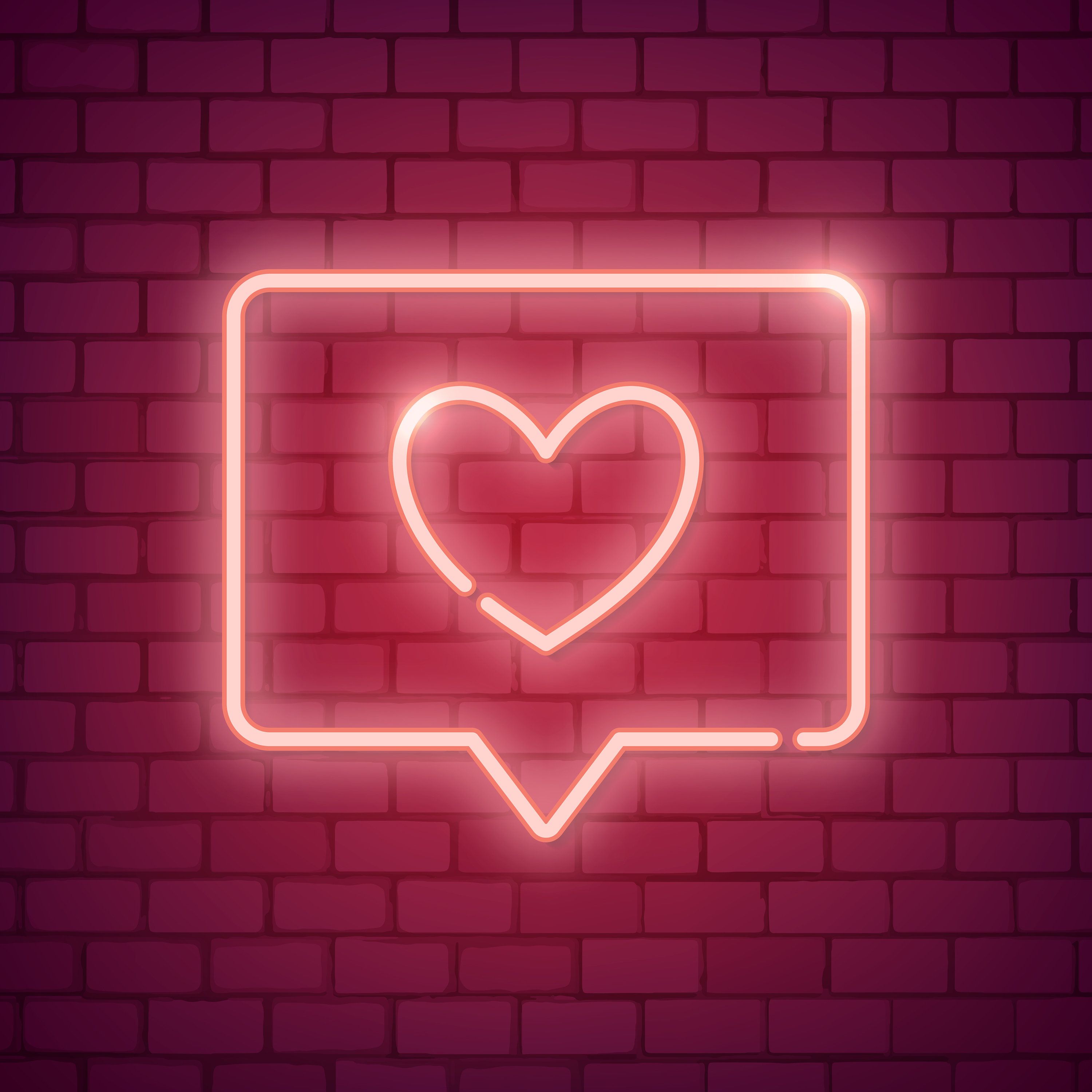 Valentines Neon Wallpapers - Wallpaper Cave