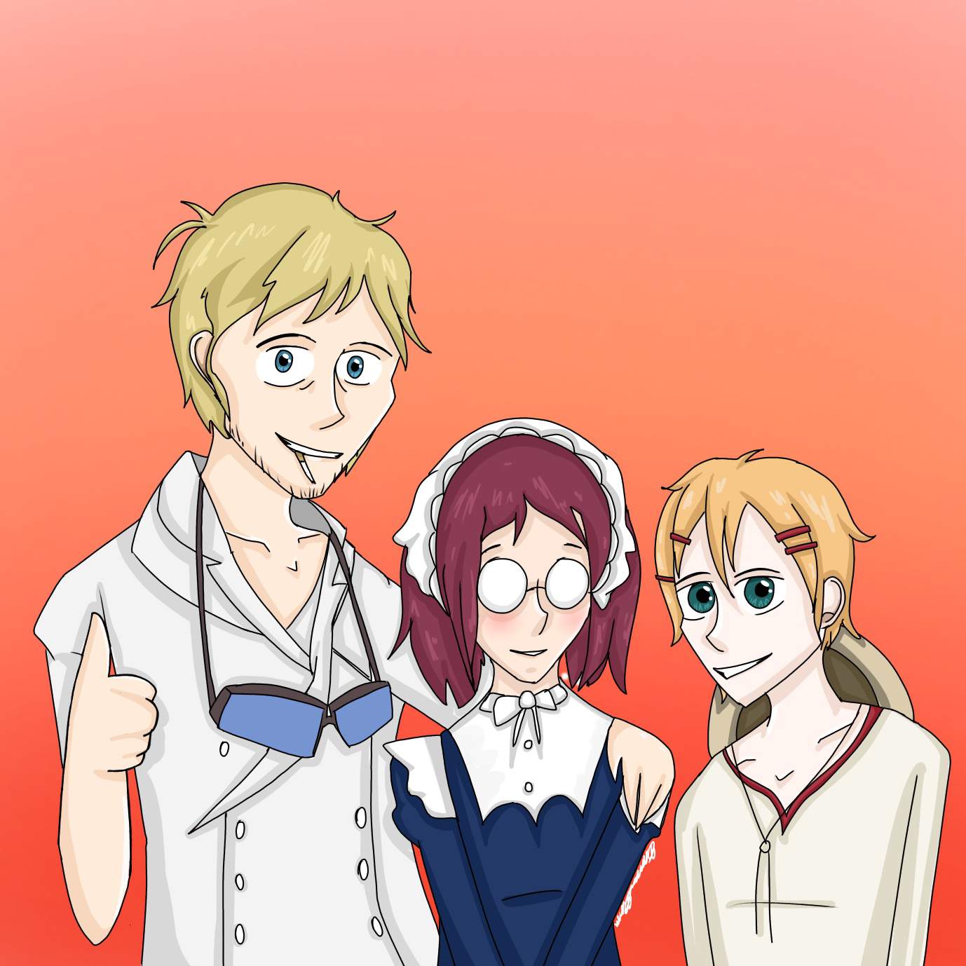 Mey Rin, Finny And Bardroy. Black Butler Amino