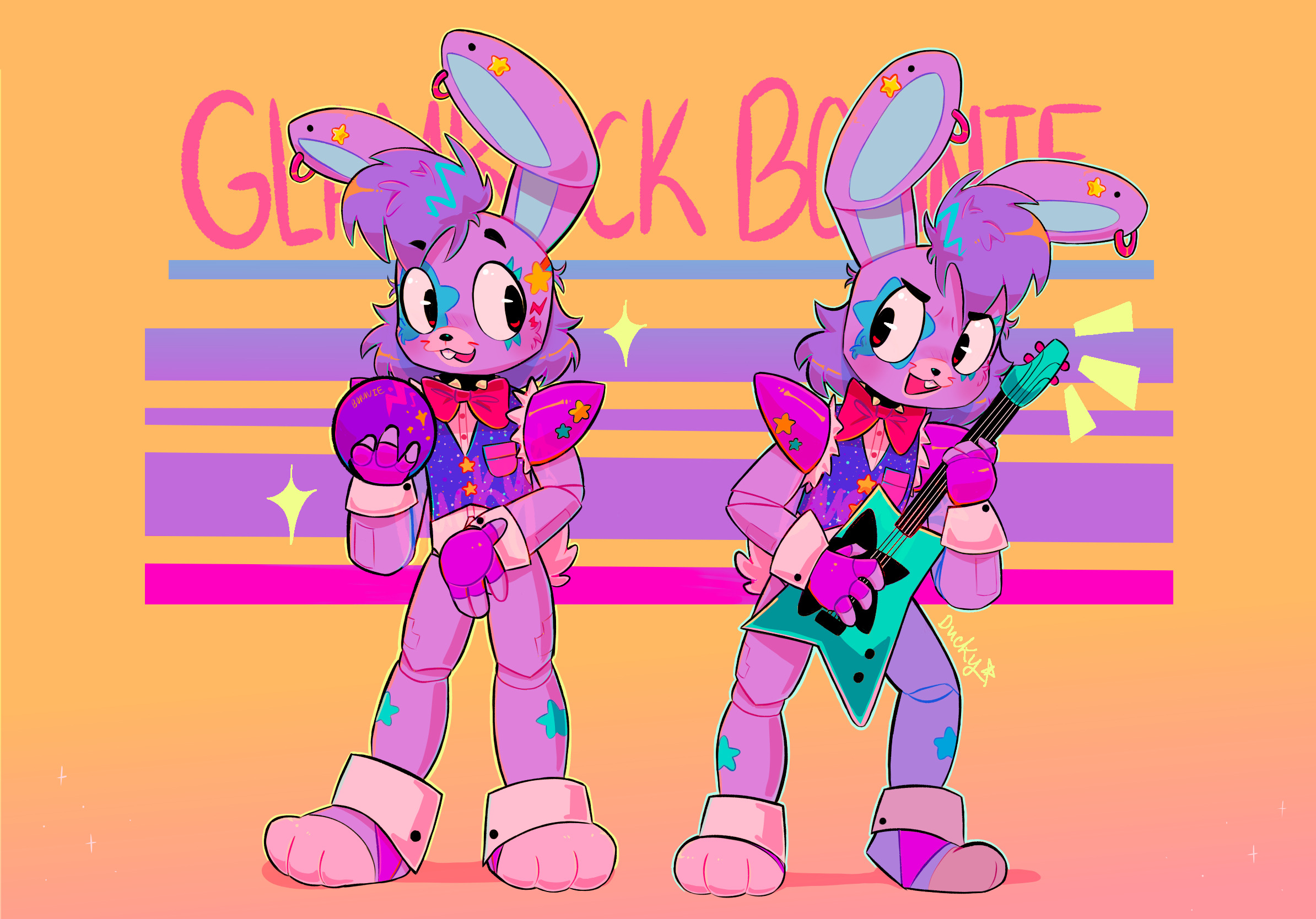 Bonnie glamrock Bonnie