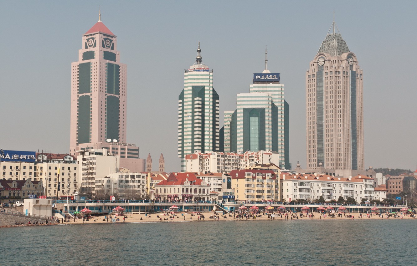 Wallpaper the city, China, Qingdao image for desktop, section город