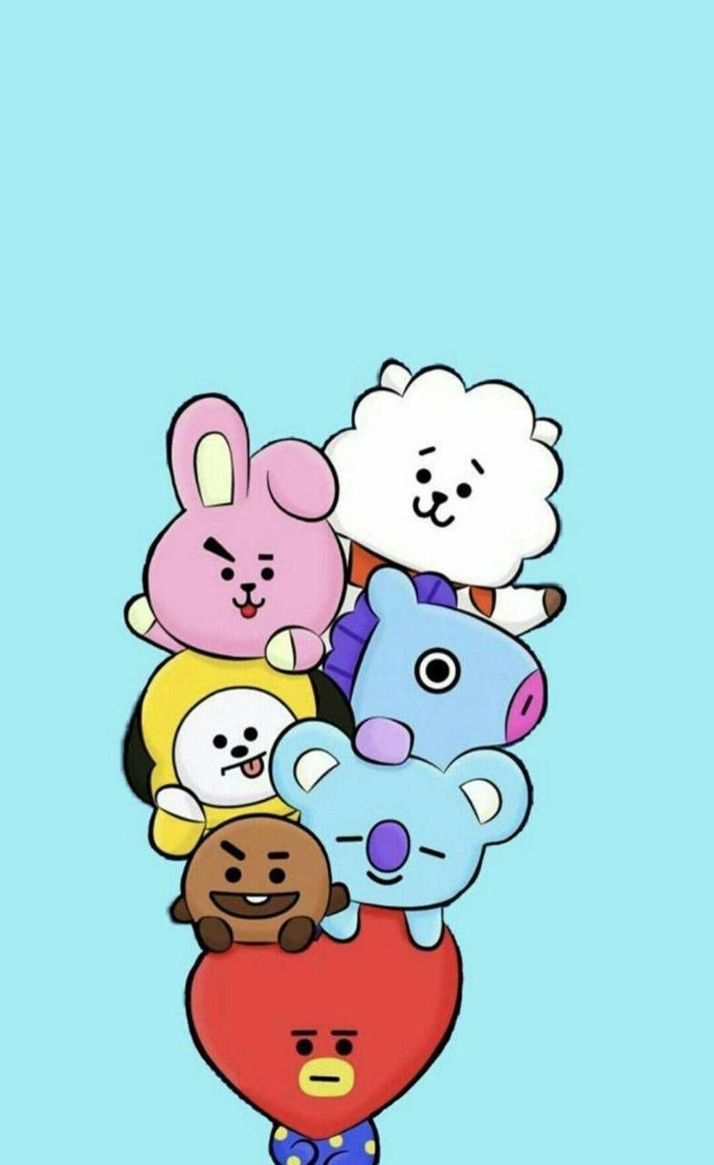 BT21 Characters Wallpaper Free BT21 Characters Background