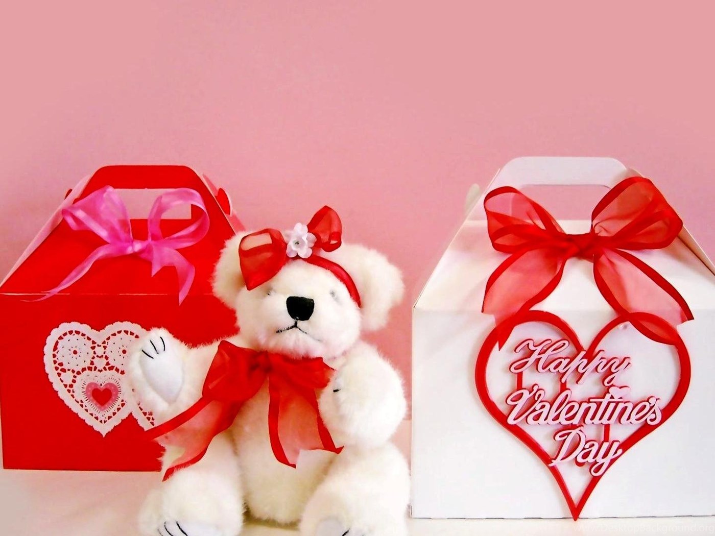 Valentines Teddy Bear Wallpaper Desktop Background