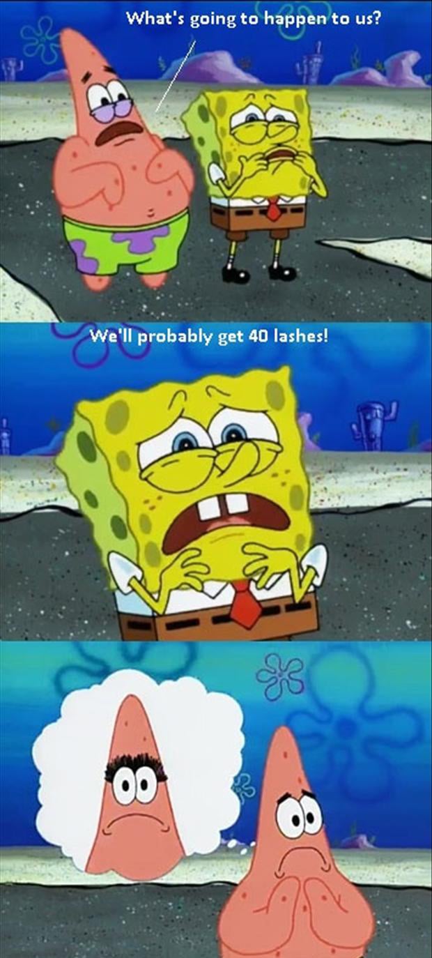 funny spongebob moments comics
