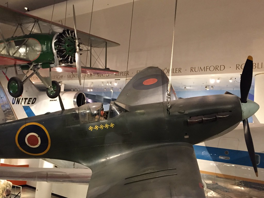 Chicago Spitfire. Displayed in the Chicago Museum of Scienc