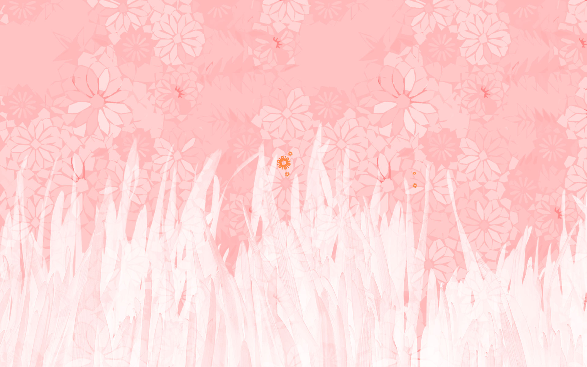 Light Pink Nature Wallpaper