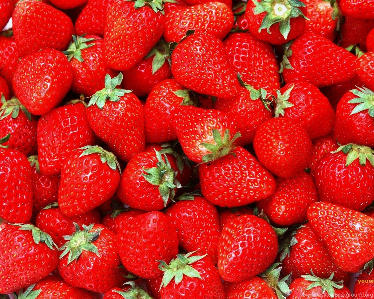 Desktop Wallpaper Strawberries Desktop Background