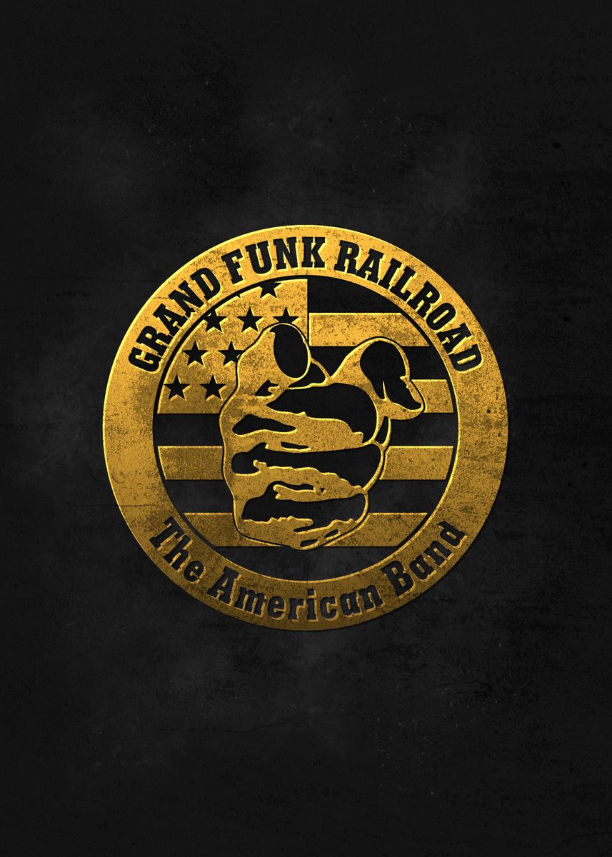 Grand Funk Railroad Band' Poster by erwin saputra art