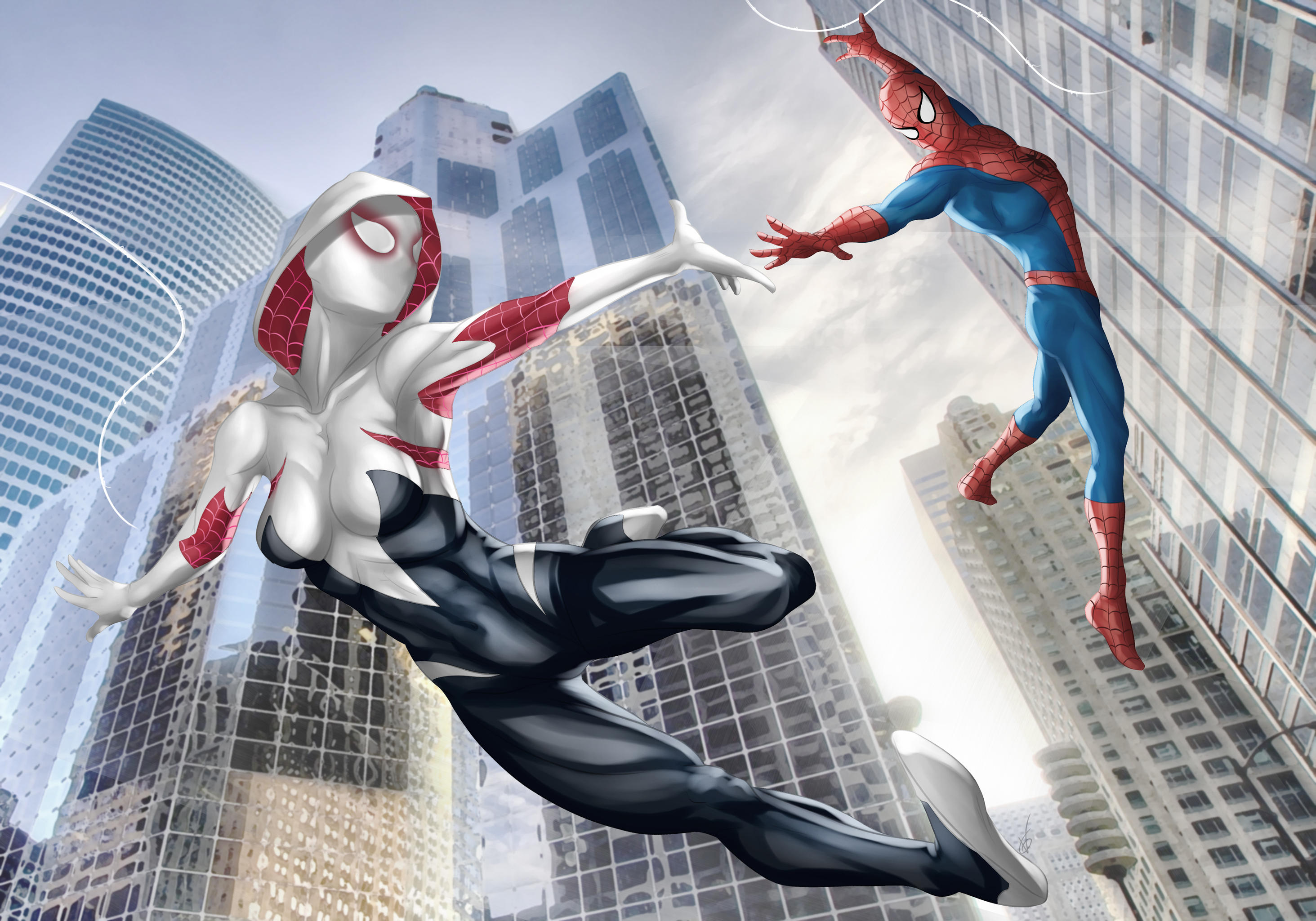 Spider Gwen HD Wallpaper