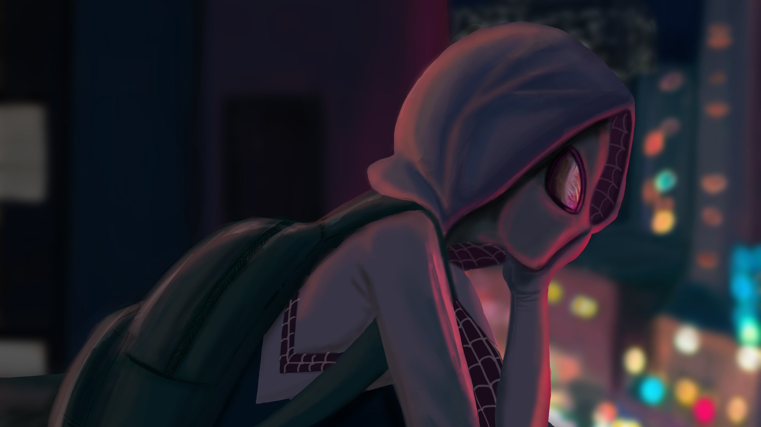 Art Spider Gwen Stacy, HD Superheroes, 4k Wallpaper, Image, Background, Photo and Picture