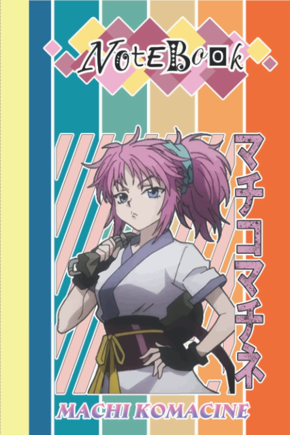 Machi Komacine Notebook Manga Anime H x H Hunter Merch: Machi Komacine Art. Machi Komacine Fanart. Gamer Journal. Composition Notebook. Notepad. Occasion Gifts in Work Office, Home, School