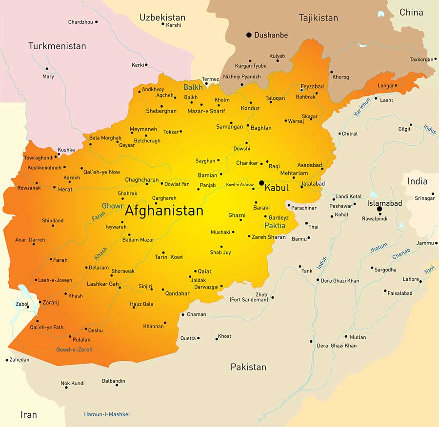 Afghanistan Map Wallpapers - Wallpaper Cave