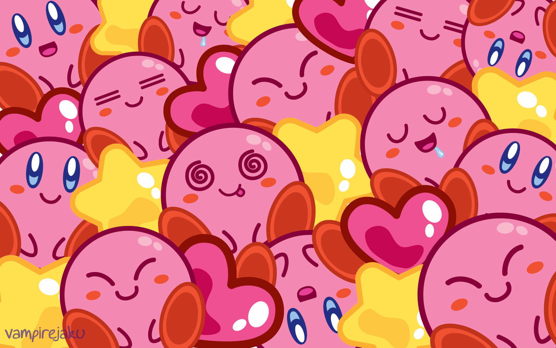 Latest Cute Kirby Background