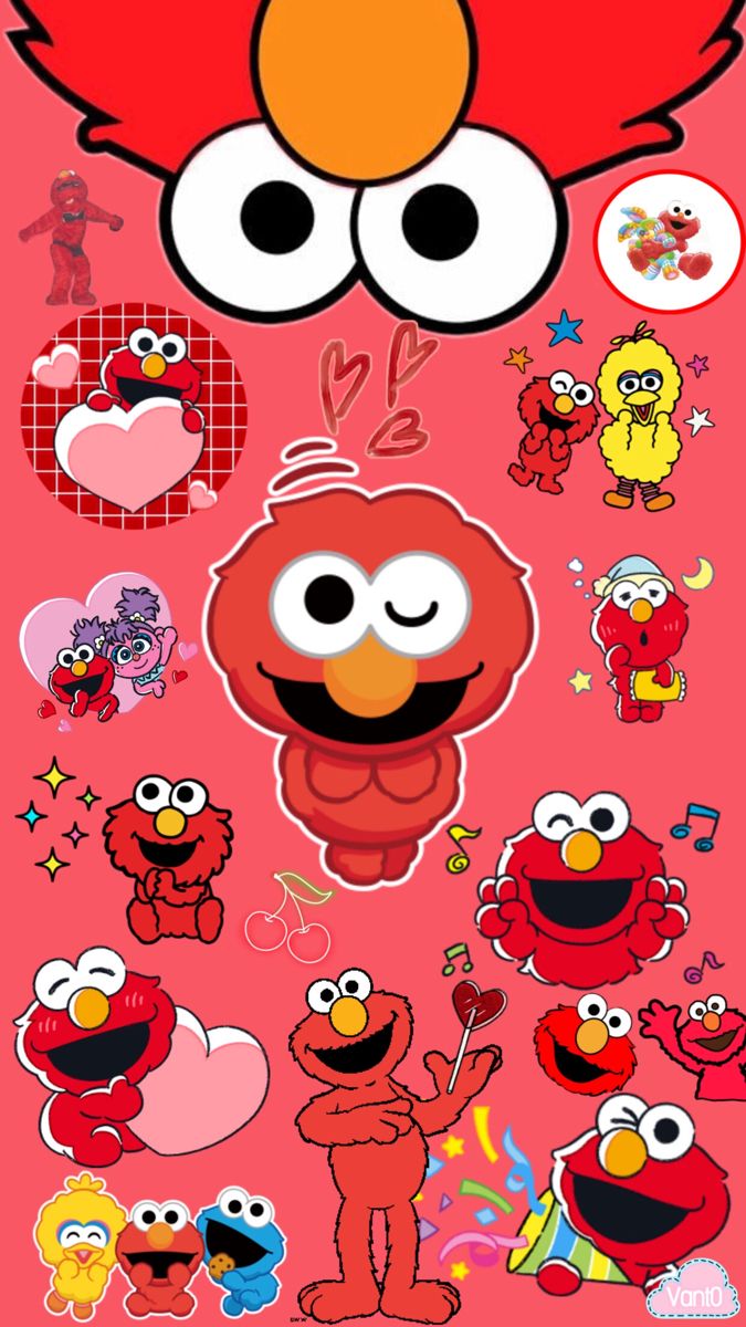 Elmo's World EDIT by Vant0. Elmo wallpaper, iPhone wallpaper girly, Cookie monster wallpaper