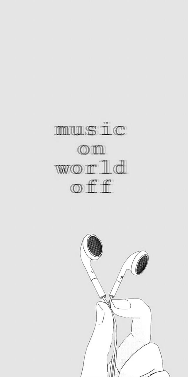 Download Music On World Off HD Wallpaper and Background