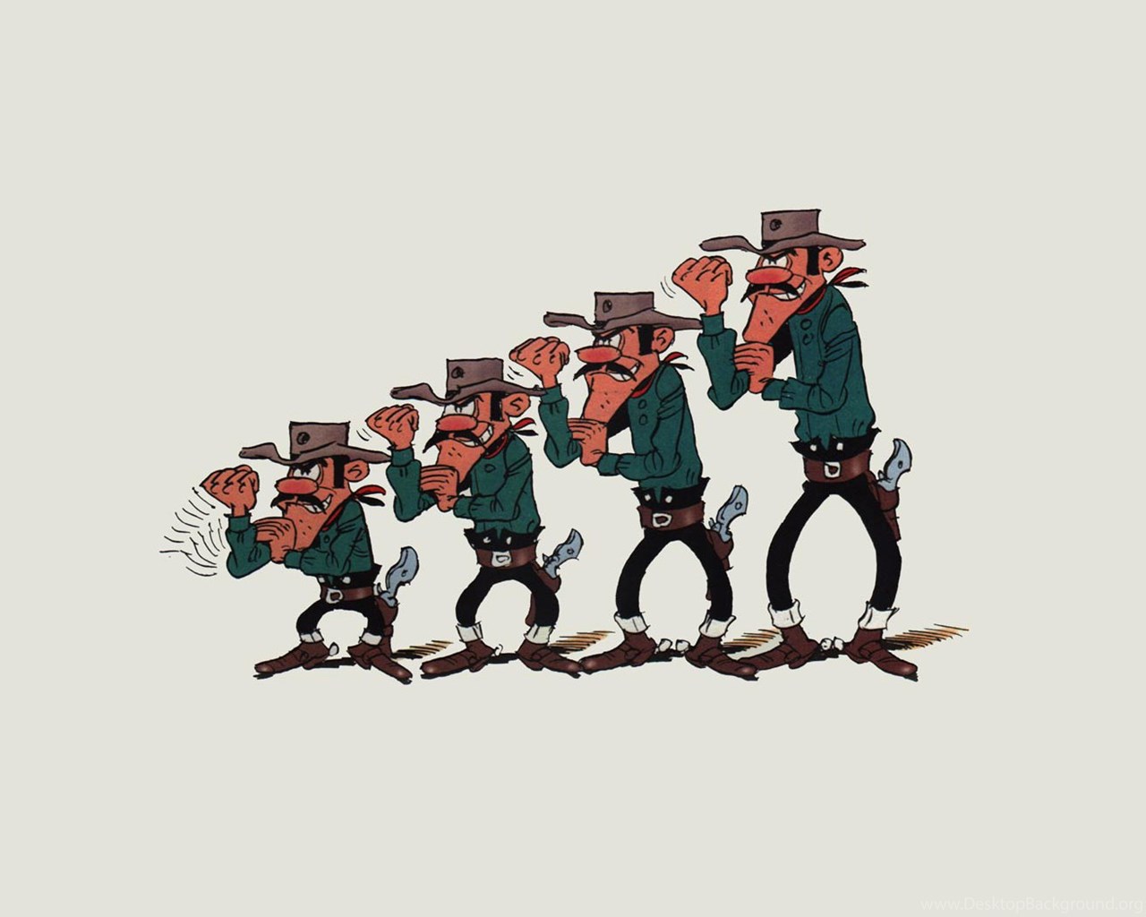 Wallpaper Lucky Luke Dalton Brothers 1680x1050 Desktop Background