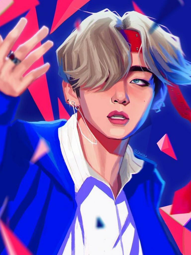 BTS Anime Wallpaper