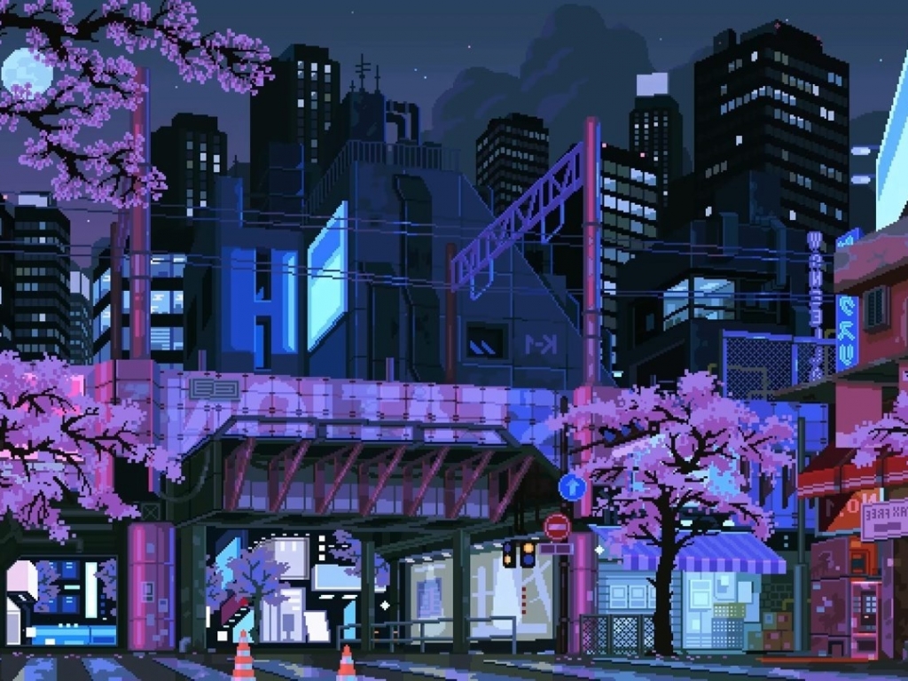 Pixel Cherry Wallpapers - Wallpaper Cave