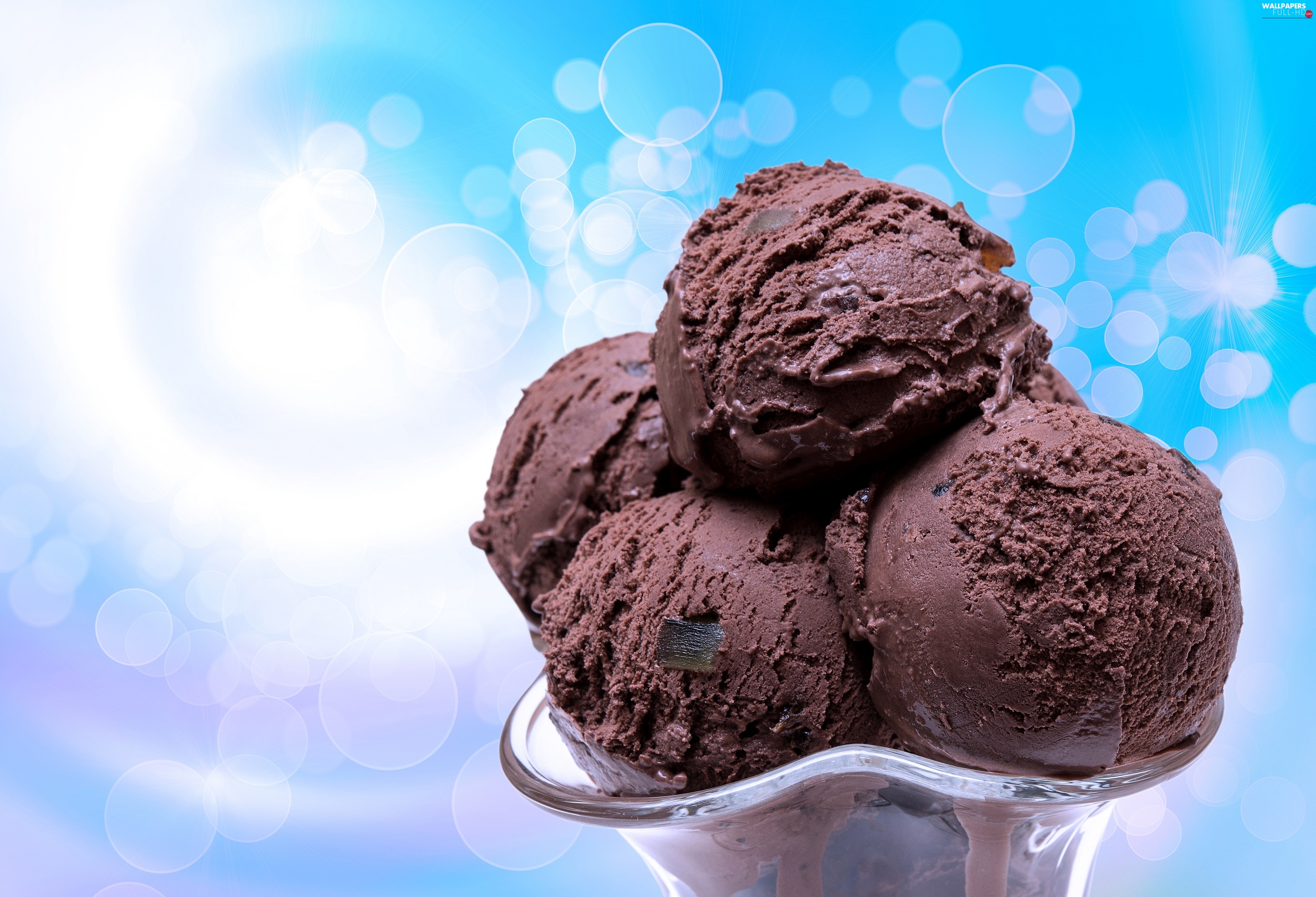 ice cream, Bowl, chocolate HD Wallpaper: 3900x2660