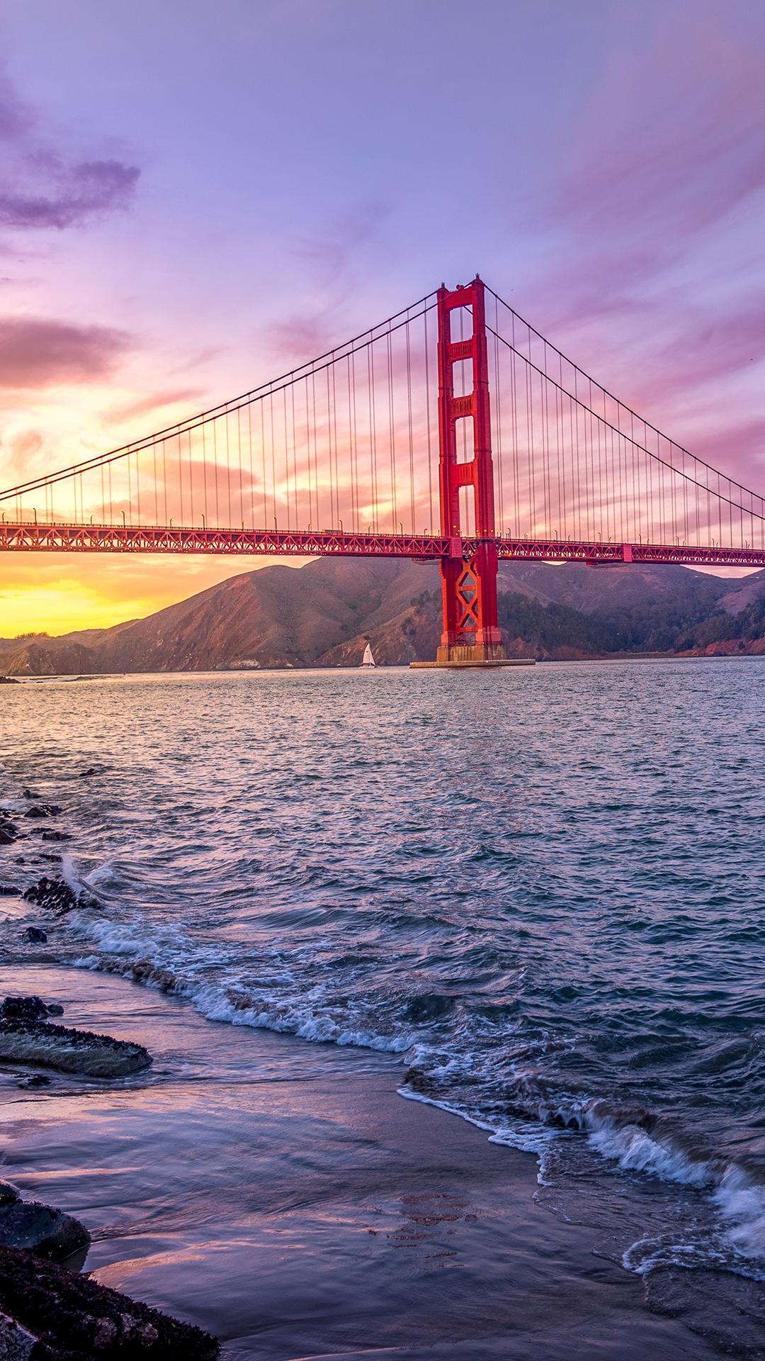 Golden Gate Bridge iPhone Wallpaper Gate Bridge Phone Wallpaper & Background Download