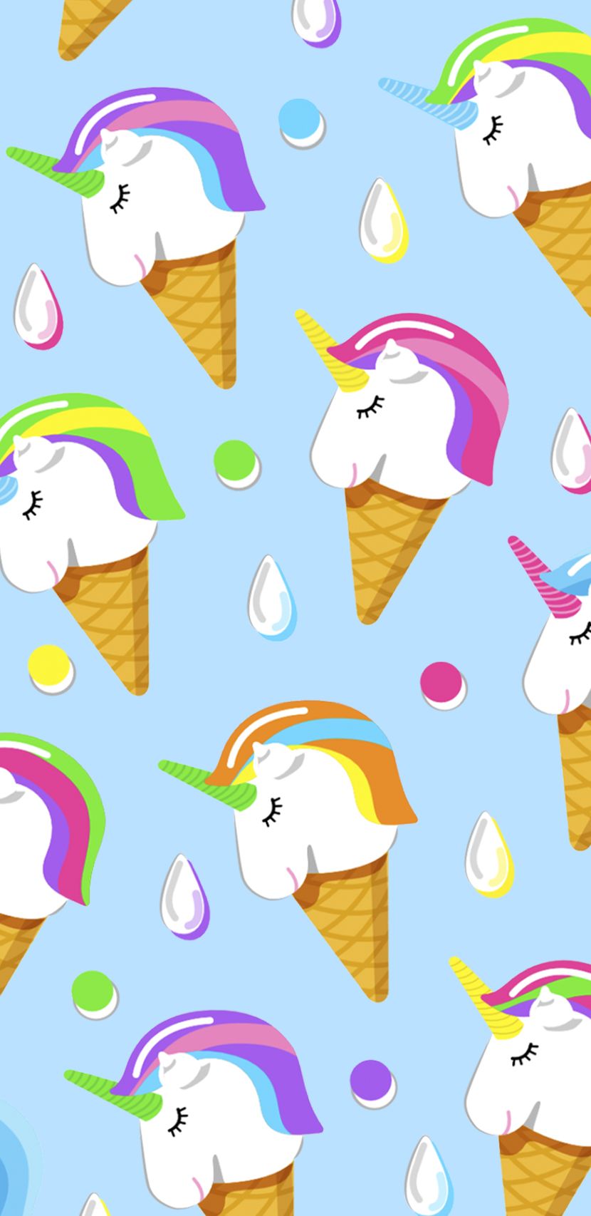 Unicorn Ice Cream Wallpapers - Wallpaper Cave