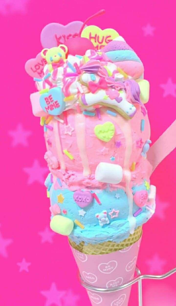 wallpaper. Unicorn desserts, Rainbow food, Cute desserts