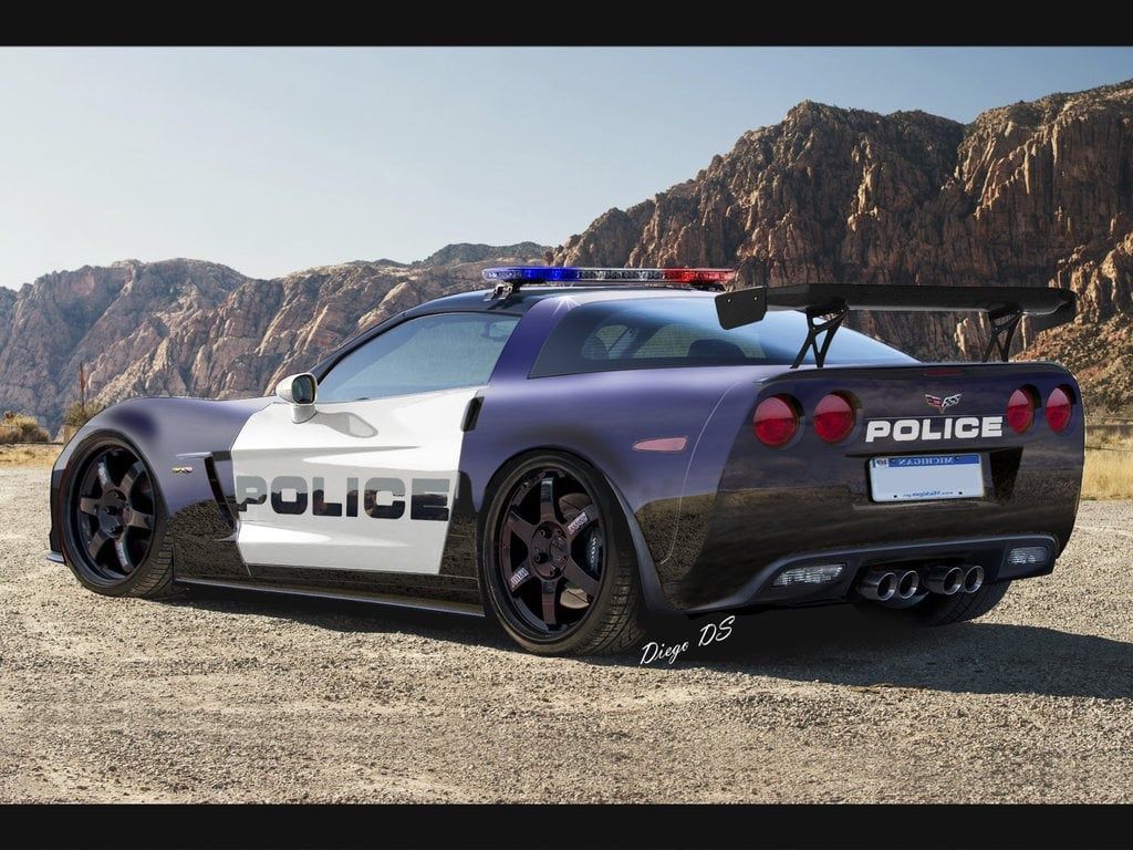 Chevrolet Corvette Police 2015