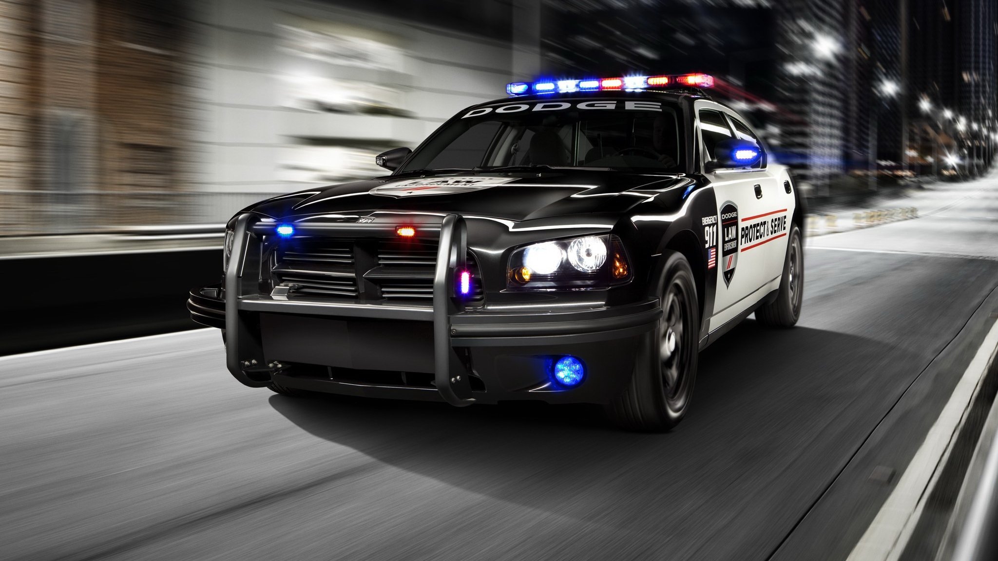 dodge charger police car wallpaper