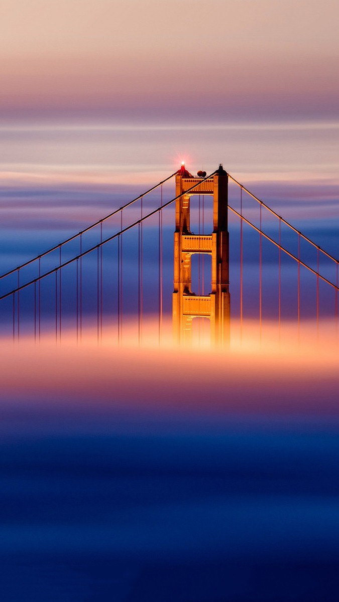 golden gate bridge iphone wallpaper