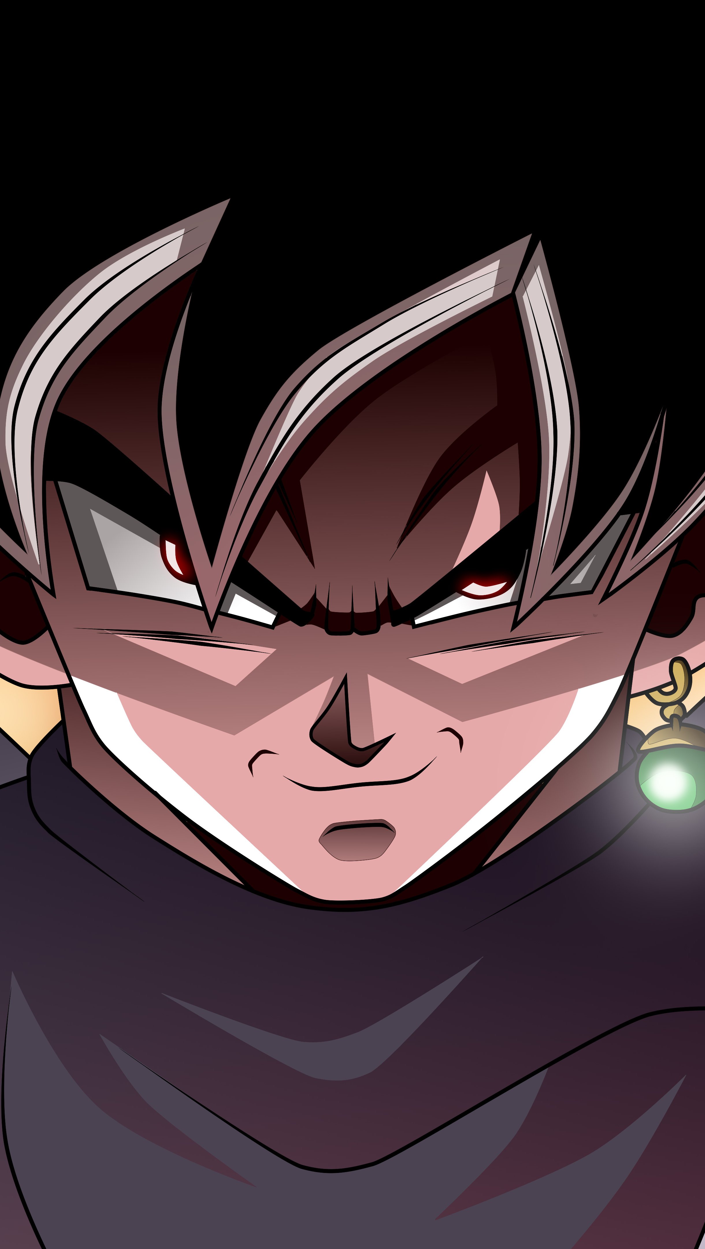Black Goku Dragon Ball Super Anime Wallpaper 8k Ultra HD