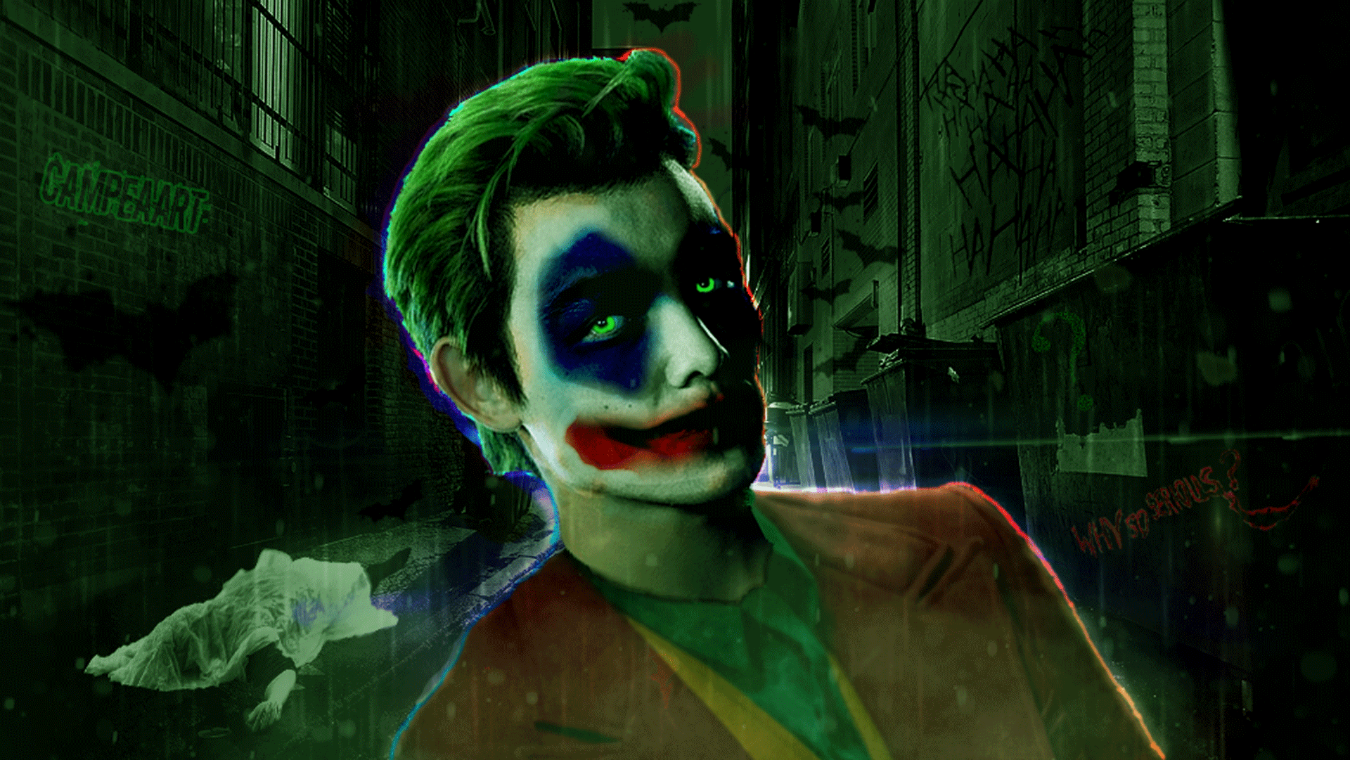 Ryan Potter Turns Into DC's Joker