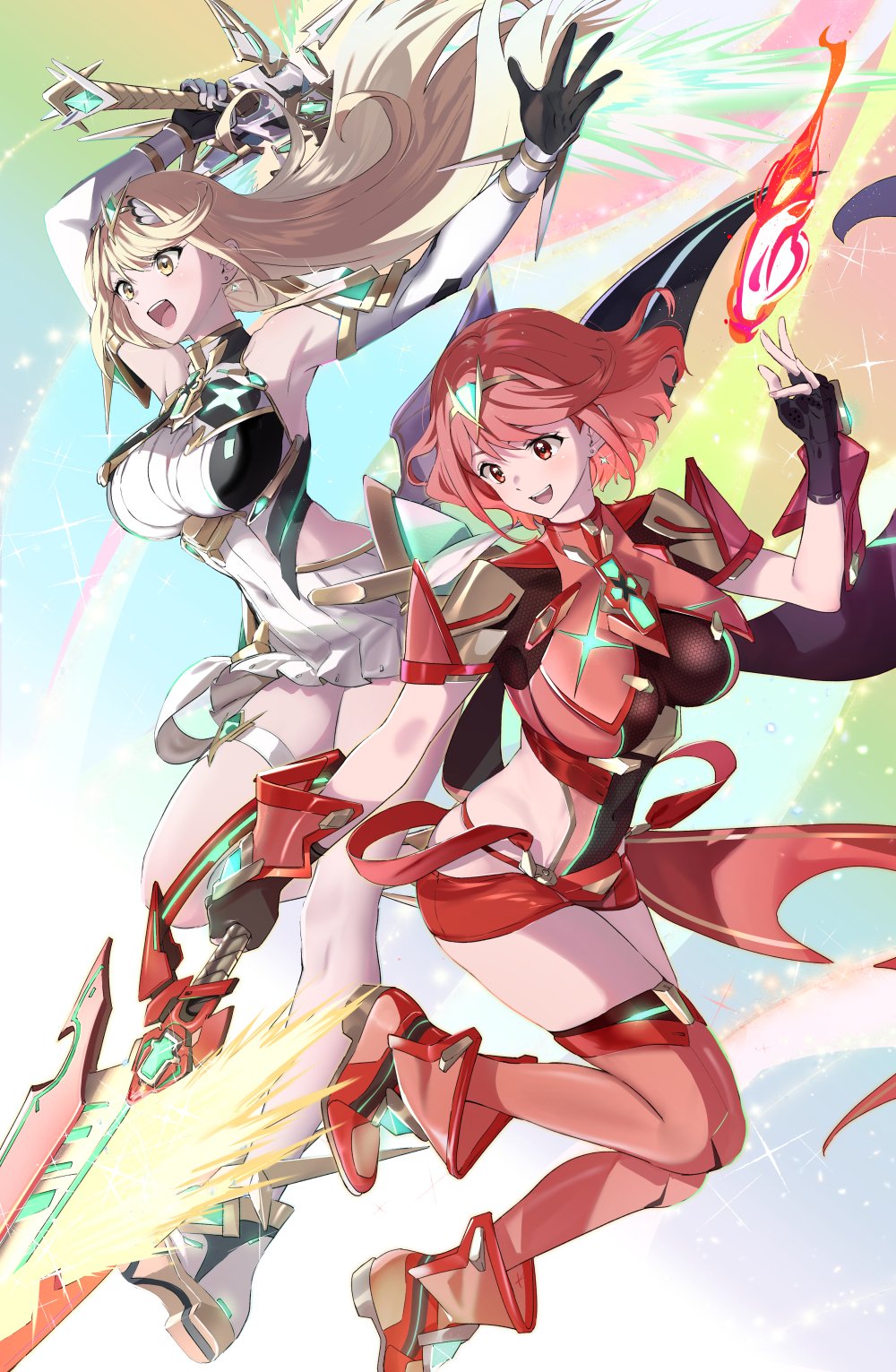 Pyra And Mythra Wallpapers  Wallpaper Cave