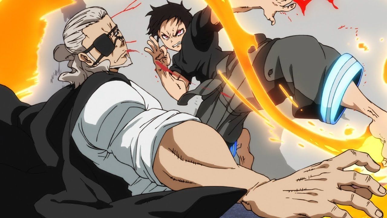 fire force shinra vs leonard #fireforce #shinra #leonard. Burns fire, Human pikachu, Anime fight