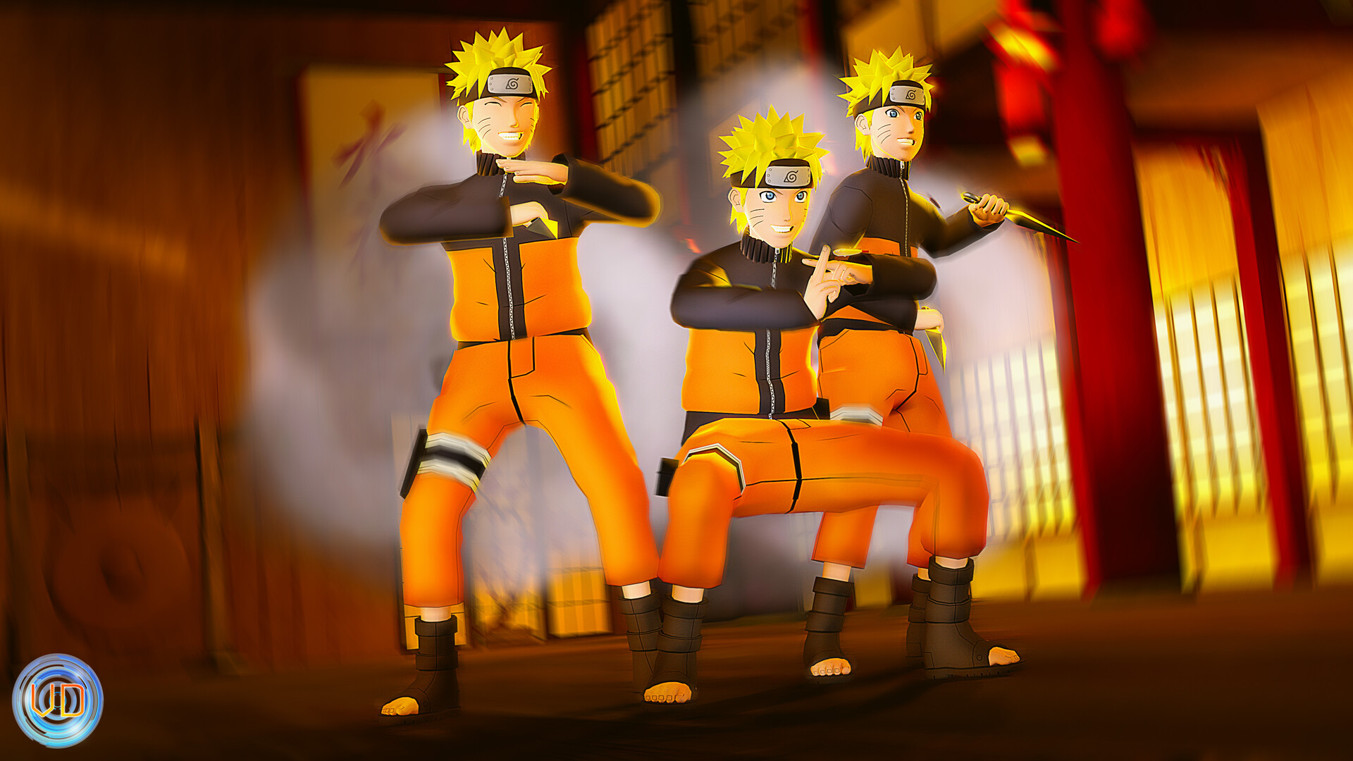 Naruto Shadow Clone Wallpaper