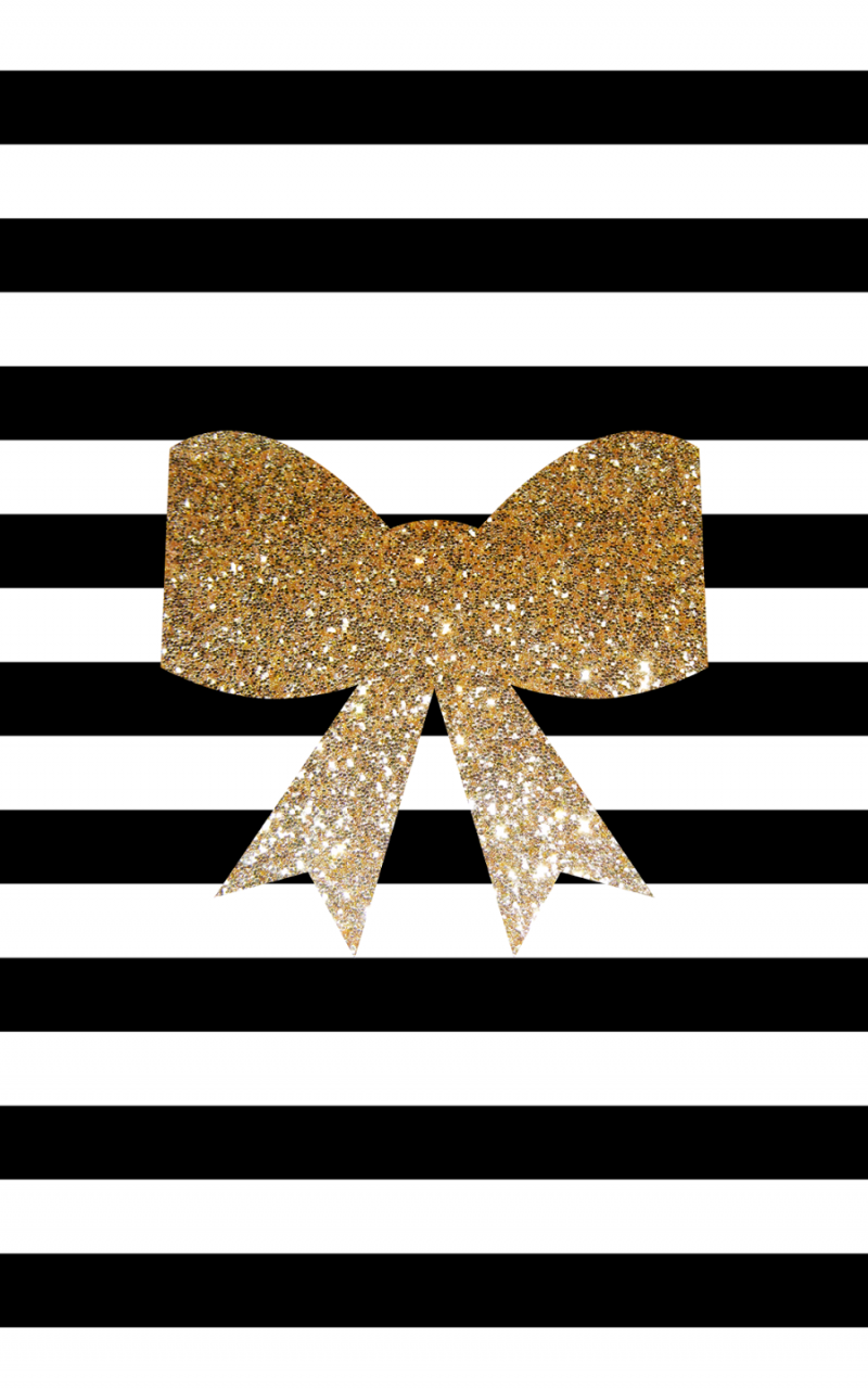 Free download here by me because i love glitter and bows obvi and wanted to share [900x1600] for your Desktop, Mobile & Tablet. Explore Black White and Gold Wallpaper