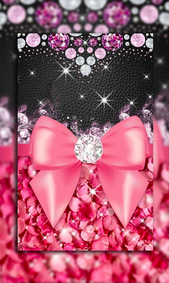 Girly Bow Wallpaper for Android