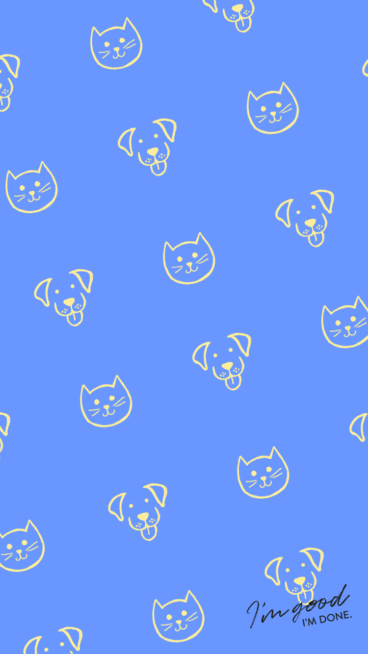 TXT Cat & Dog Lockscreens phone wallpaper For lockscreen use only