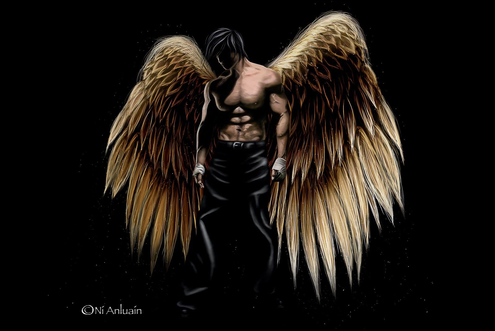 Messages to Millennials on WordPress.com. Angel art, Male angels, Angel wallpaper