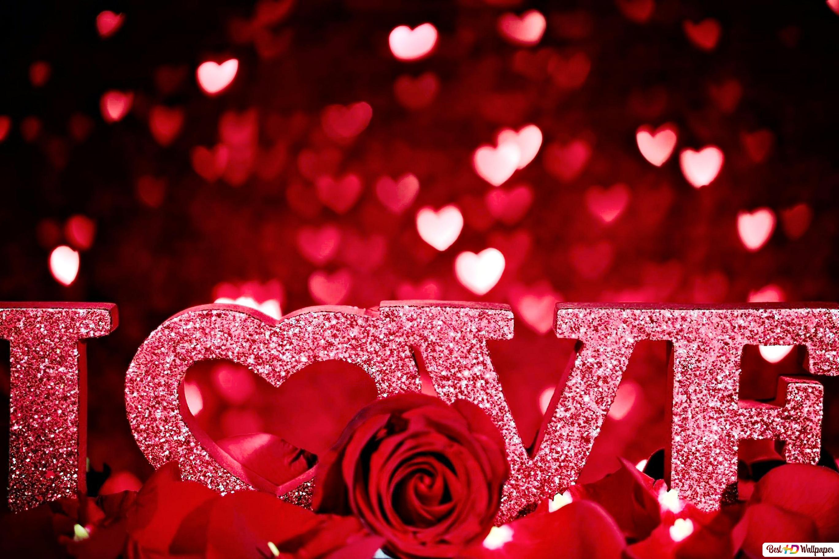 Valentine's day and roses HD wallpaper download's Day wallpaper