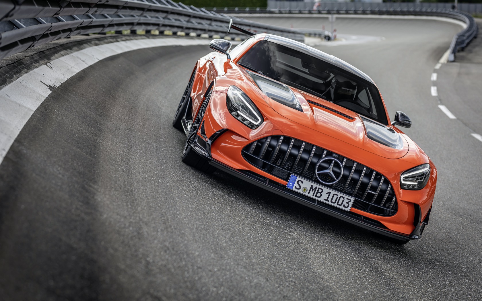 If the AMG GT Black Series in Magma Beam orange doesn't dazzle you, the price might